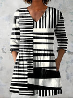 Black White